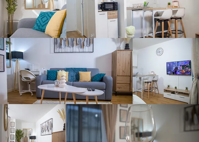 Apartment Le Beverley - Centre-ville - Fibre - Netflix Blain